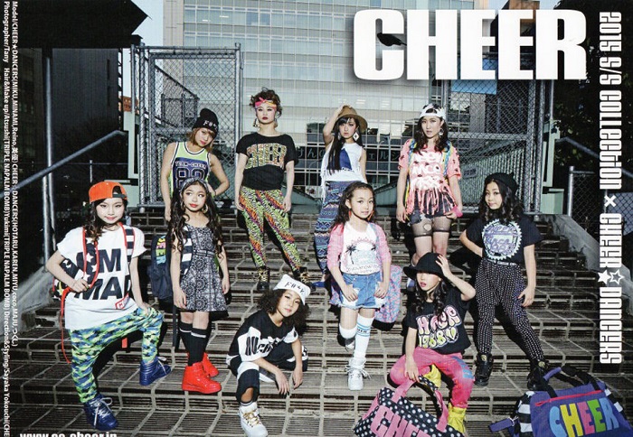 キッズダンスアパレルブランド「CHEER（チアー）」WEBサイトモデルオーディション