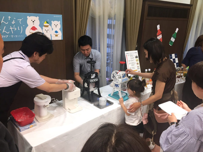 新たに親子向けの「京橋かき氷コレクション 昼の部」を開催
